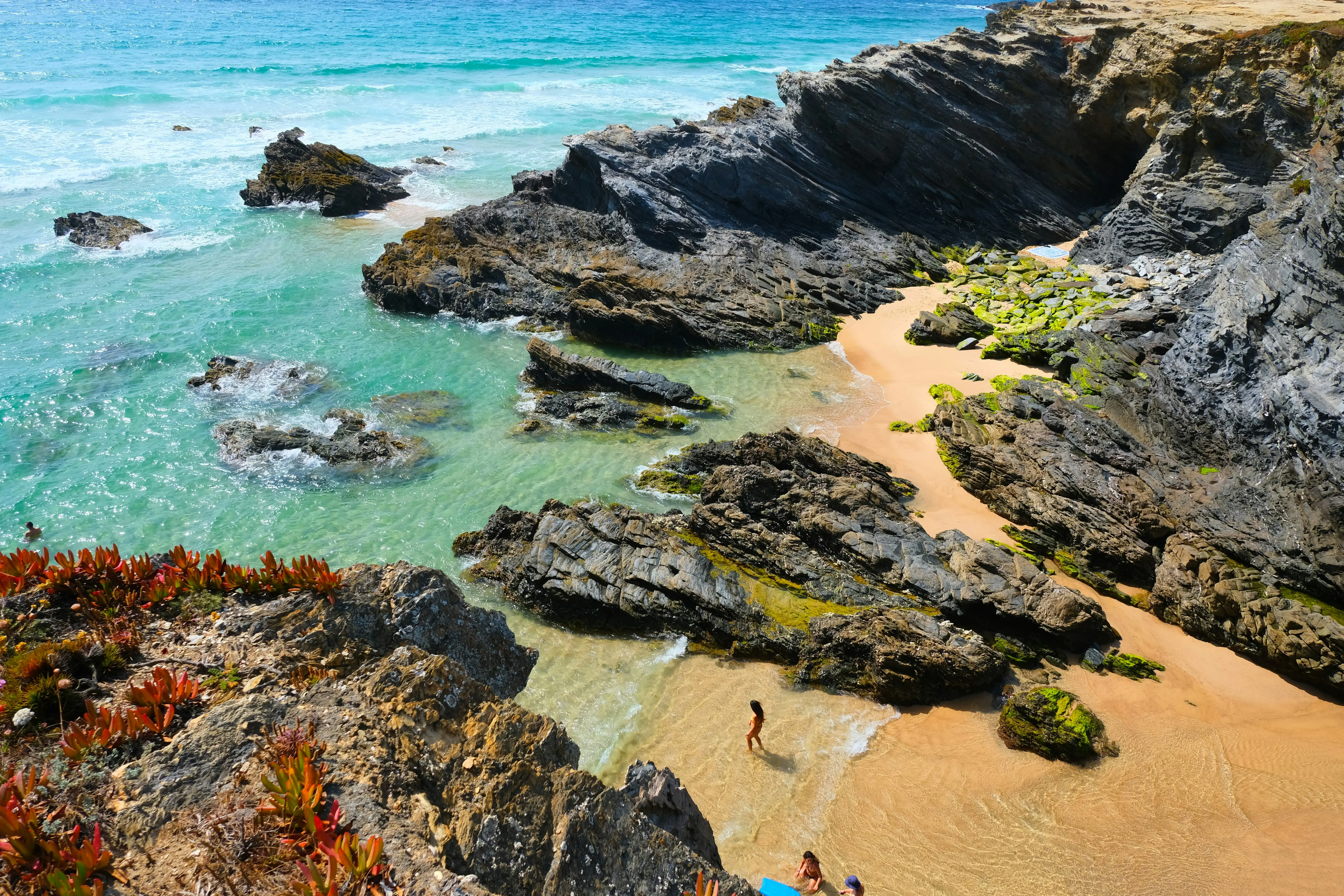 Praia remota na Costa Vicentina